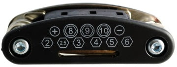 Multitool 16w1 z imbusami i wkrętakami