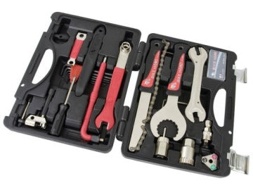Bike Hand YC-728 zestaw narzędzi rowerowych w walizce